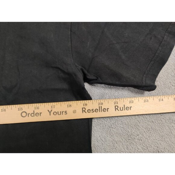 VINTAGE Historic Route 66 Shirt Adult Mens Medium Black Main Street of America - Picture 7 of 14